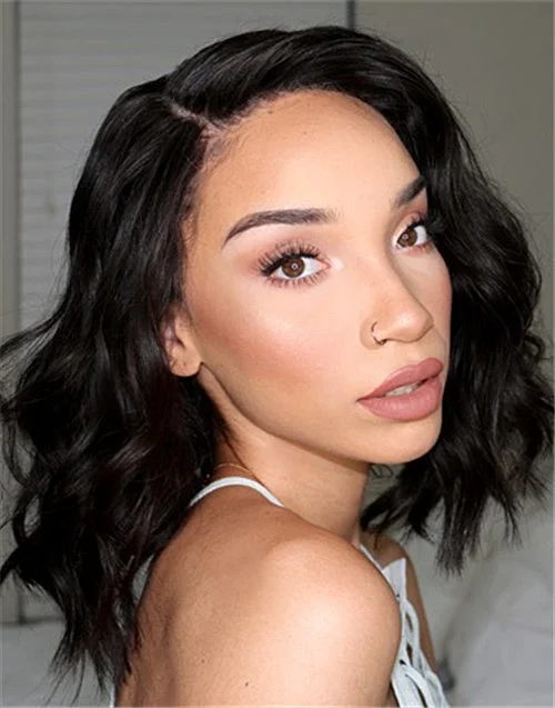 Raven - Malaysian Hair Bob Lace Front Wig - LFW004