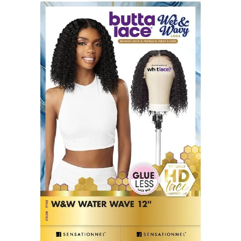 Sensationnel Butta HD Lace Front Wig - W&W Water Wave 12""