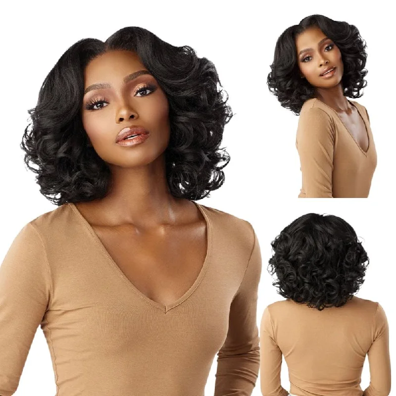 Sensationnel Kinky Edges 13x6 HD Lace Wig - Kinky Body Wave 14""