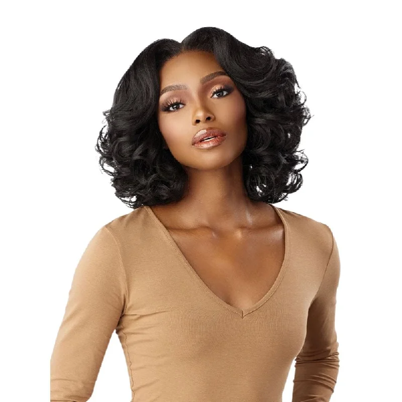 Sensationnel Kinky Edges 13x6 HD Lace Wig - Kinky Body Wave 14""