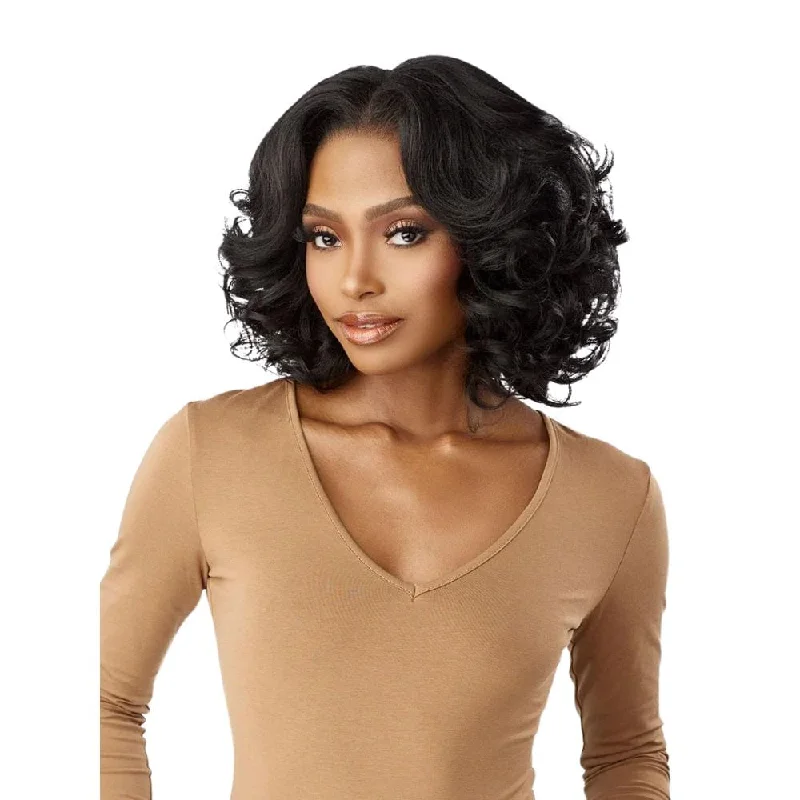 Sensationnel Kinky Edges 13x6 HD Lace Wig - Kinky Body Wave 14""