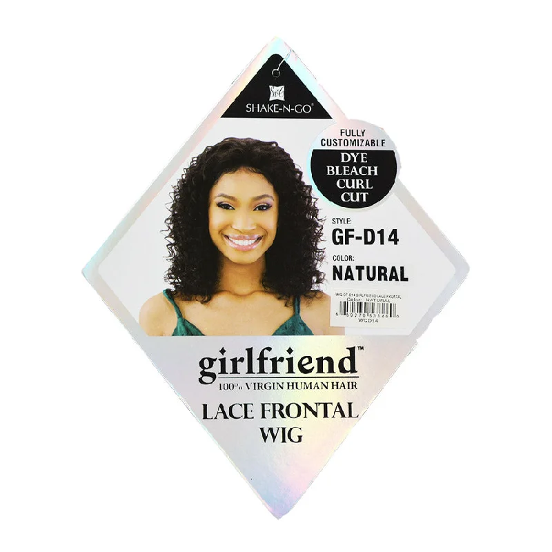 Shake-N-Go, girlfriend - Lace Frontal Wig - GF-D14