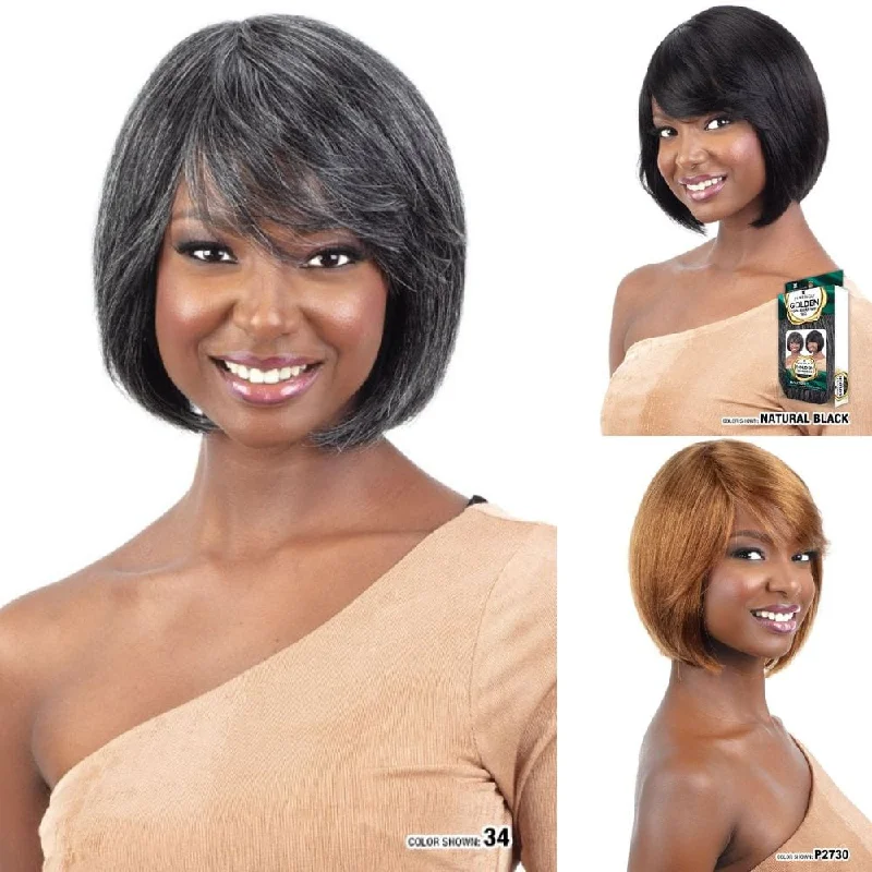 Shake-N-Go Golden 100% Human Hair Wig - Malinda