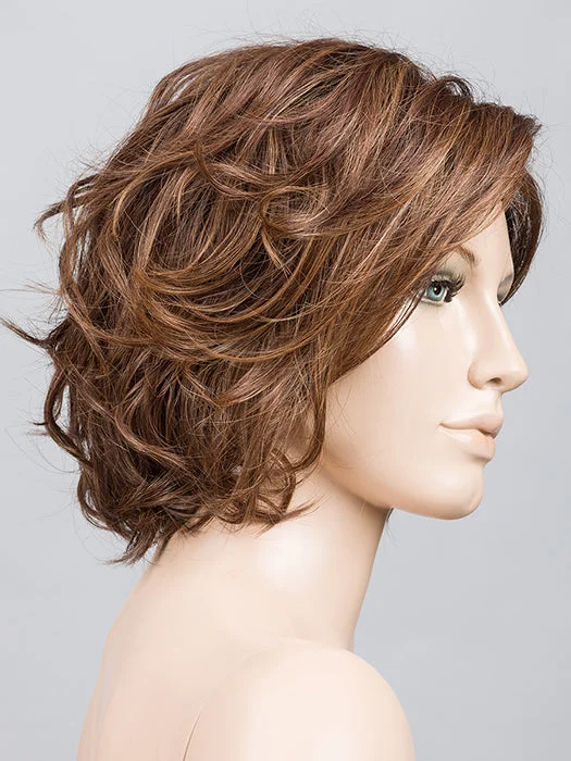 CHOCOLATE ROOTED | 830.9 | Medium Brown & Light Auburn and Medium Warm Brown Blend with Shaded Rooted