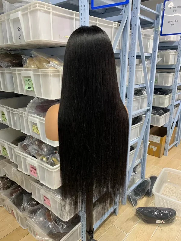 straight closure wig 5X5 lace closure straight wig