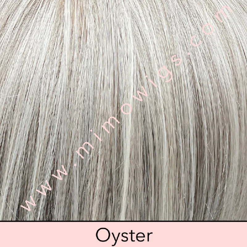 Included / OYSTER • 1B/60/1001 |  Fashionable grey w/ blend of Lightest grey+silver+white w/ Dk mix grey at nape to create a natural greying process / Average