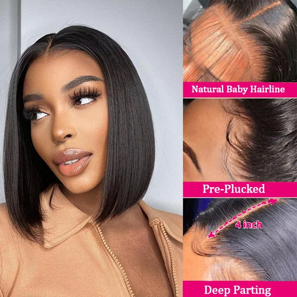 TK Live Special Offer 10inch Bob Wig Low to $49.99 13x1 T Part Lace Wig Short Bob Wigs