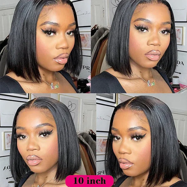 TK Live Special Offer 10inch Bob Wig Low to $49.99 13x1 T Part Lace Wig Short Bob Wigs