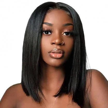 Withme Hair Lace Closure Bob Wigs Brazilian Human Virgin Hair