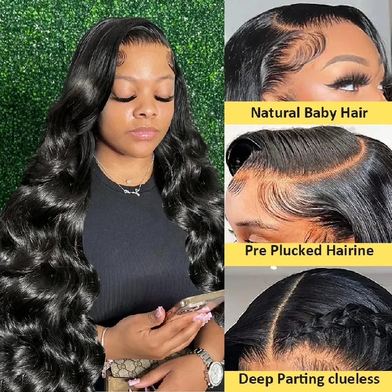 250 Density Body Wave 13x6 HD Wig