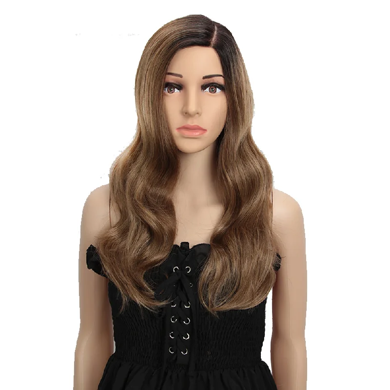 6.5*4.5 Mono Lace Wig | 22 Inch Natural Wavy | Classical Brown | Elin NOBLE