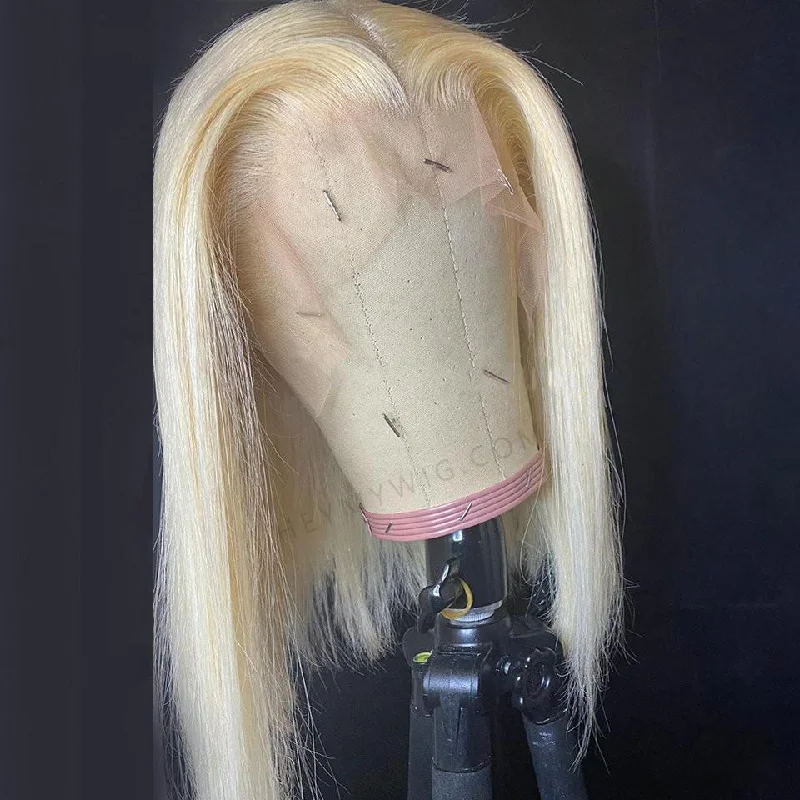 #613 Blonde Straight Bob Wig