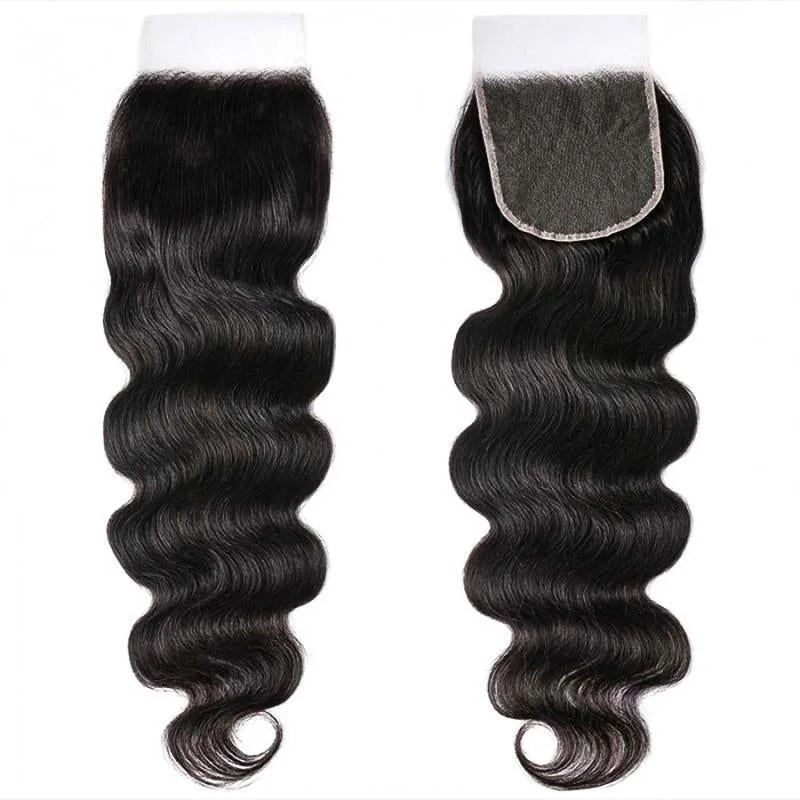 Beeos 5x5 SKINLIKE Real HD Lace Closure With 3Pcs Bundles Deal Body Wave Glueless BU15