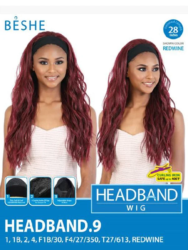 Beshe Hair Premium Synthetic Wig - HEADBAND 9