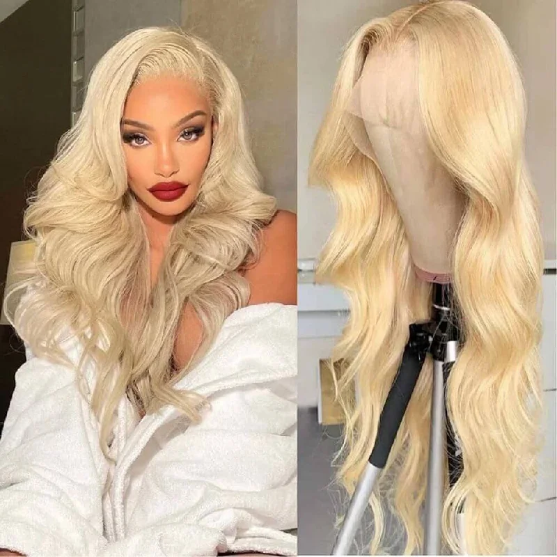 #613 Body Wave Closure Lace Wig 4*4/13*4/13*6 Lace 180% Density