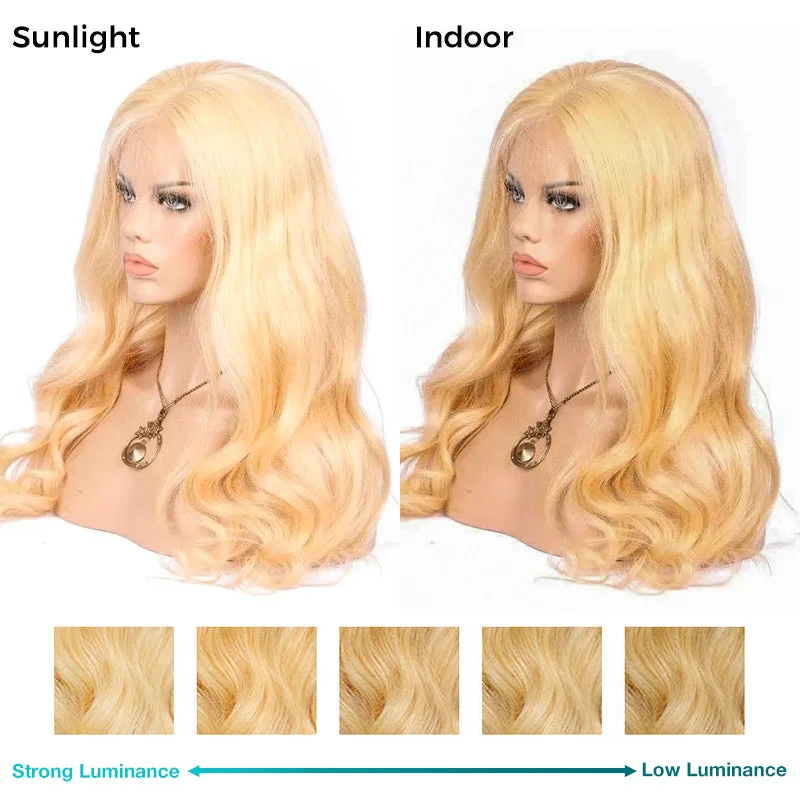 Ashimary Wear Go Wig 613 Blonde Body Wave 4*4 5*5 Transparent HD Lace Closure Wig