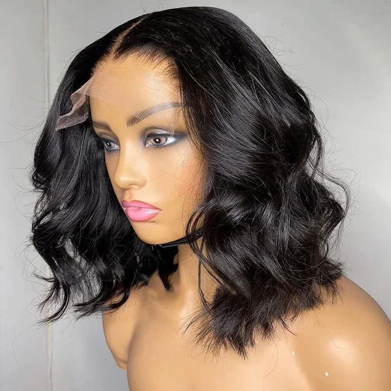 Glueless BOB|Alibonnie Hair Glueless Short BOB Wig Neck Length Loose Wave Wig