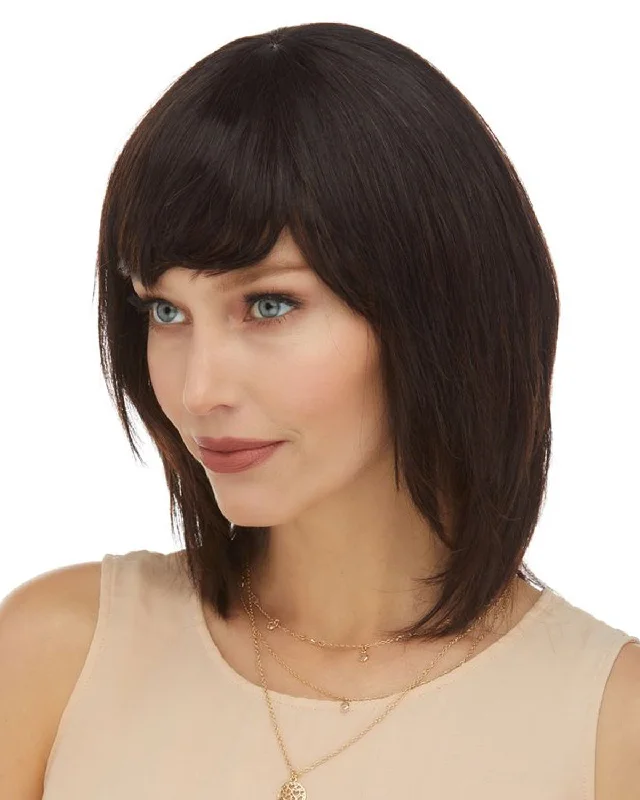 H Padma | Monofilament Crown Remy Human Hair Wig by Elegante