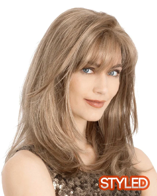 Jennifer Petite | Monofilament Synthetic Wig by Louis Ferre