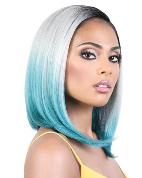 LDP-Curve2 | Lace Front & Lace Part Synthetic Wig by Motown Tress