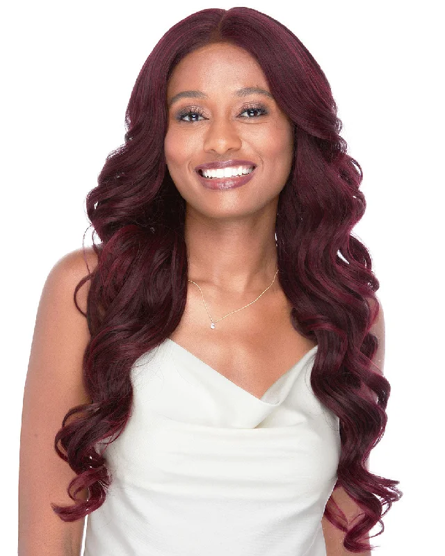 LF Mahogany | Lace Front & Monofilament Part Synthetic Wig by Sepia