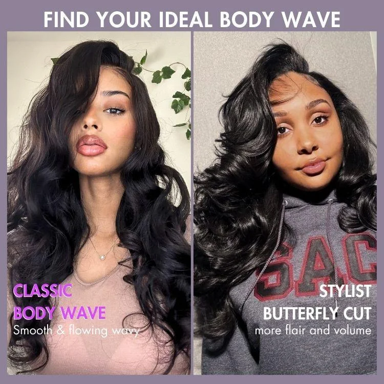 Luvme Hair PartingMax Glueless Wig Gorgeous Layered Cut Loose Body Wave 7x6 Closure HD Lace Wig