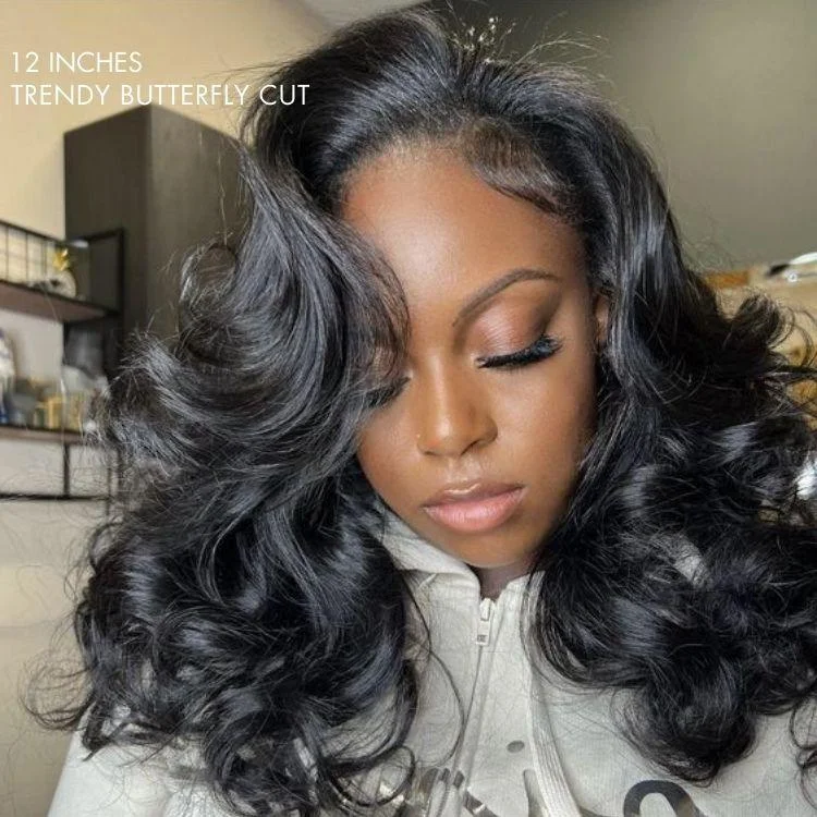 Luvme Hair PartingMax Glueless Wig Gorgeous Layered Cut Loose Body Wave 7x6 Closure HD Lace Wig