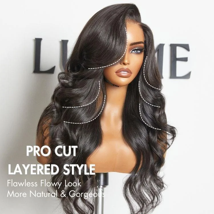 Luvme Hair PartingMax Glueless Wig Gorgeous Layered Cut Loose Body Wave 7x6 Closure HD Lace Wig