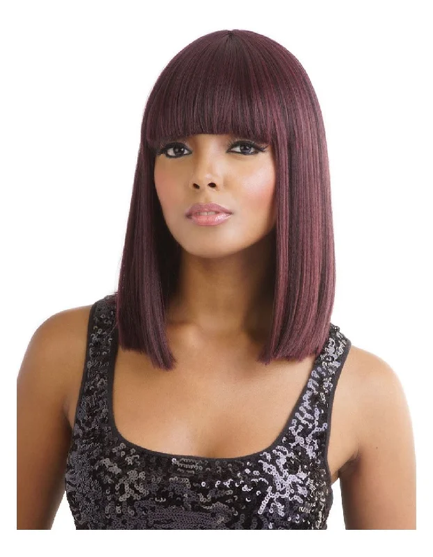 Mane Concept Brown Sugar Human Hair Mix Wig BS136