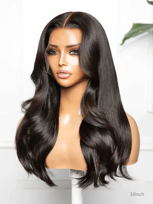 Maya Loose Wave Face Framing Black Hair Wig