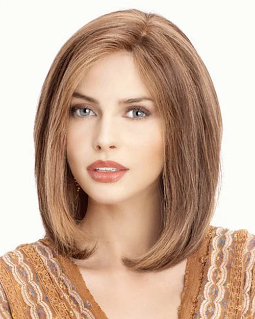 PLF002HM | Lace Front & Monofilament Human Hair Wig by Louis Ferre