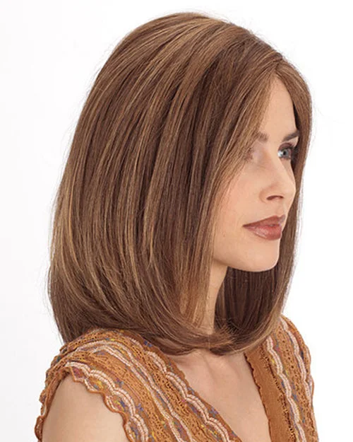 PLF002HM | Lace Front & Monofilament Human Hair Wig by Louis Ferre