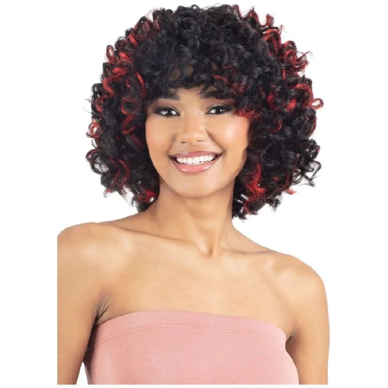 Shake-N-Go Natural Me Synthetic Full Wig - Deep Curl