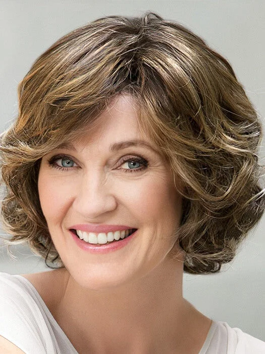 Short Bob Wavy Wigs Synthetic Wigs By imwigs®