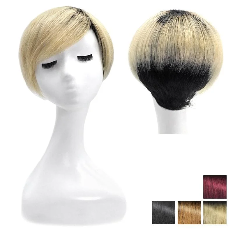 #1BT613 Natural Black Ombre Bleach Blonde / 95g